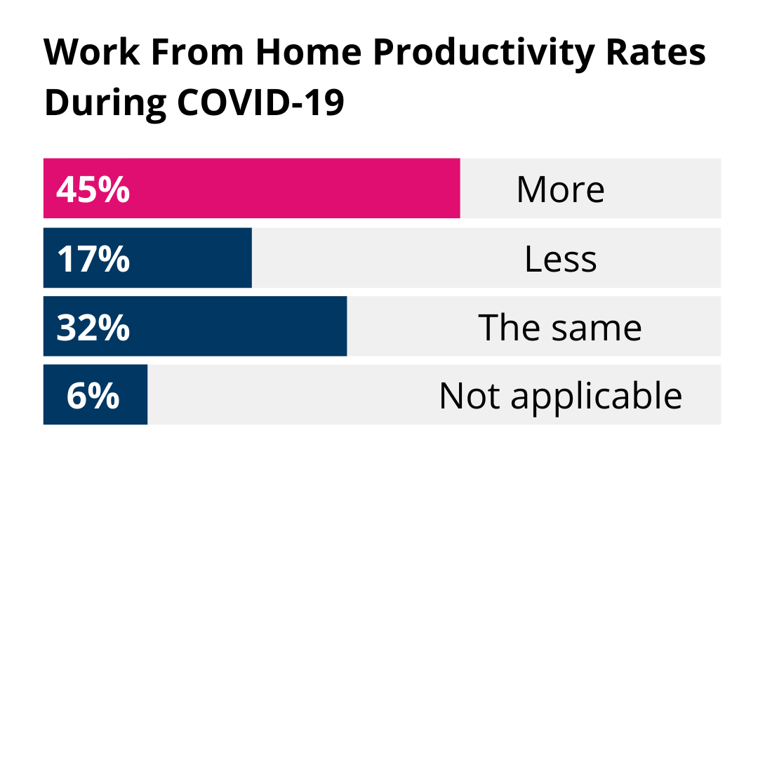 Working from Home Productivity rates during Covid19 2020 | Parity Consulting event